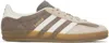 Adidas Originals Tan Gazelle Indoor Sneakers In Earth Strata / Ftwr
