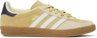 ADIDAS ORIGINALS TAN GAZELLE INDOOR SNEAKERS