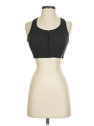 Pre-owned Adidas Originals Tank Top Black Halter Neckline Tops