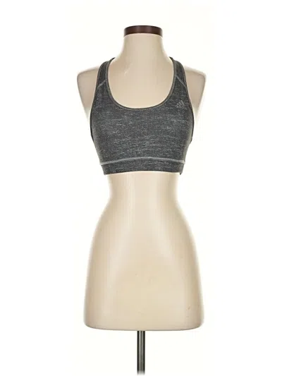 Pre-owned Adidas Originals Tank Top Gray Halter Neckline Tops