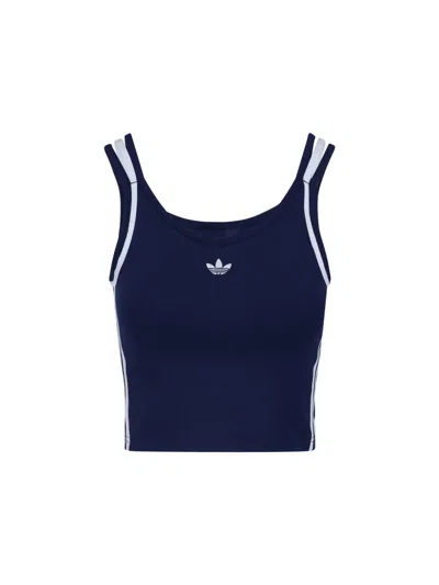 Adidas Originals Tank Top "summer Glow" In Blue