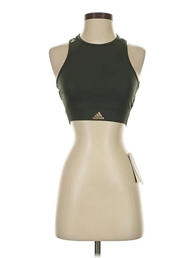 Adidas Originals Tank Top Tan Halter Neckline Tops