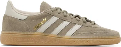 Adidas Originals Taupe Handball Spezial Sneakers In Neutral