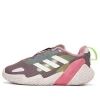 Adidas Originals (td) Adidas 4uture Rnr Ac I Running Shoes Purple/pink/white In Brown