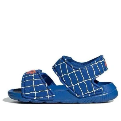 Adidas Originals (td) Adidas Altaswim I Blue Orange Yellow Sandals 'blue Orangeyellow' In Multi