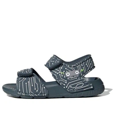 Adidas Originals (td) Adidas Altaswim Sandal I 'ai Graphics' In Black