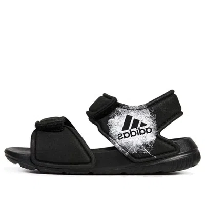 Adidas Originals (td) Adidas Altaswim Soft Sole Cozy Open Toe Sports Black Sandals