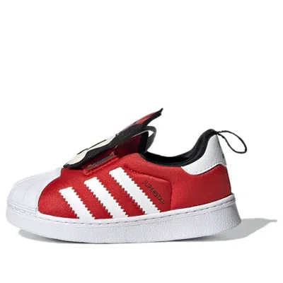 Adidas Originals (td) Adidas Disney X Superstar 360 I 'minnie Mouse' In Red