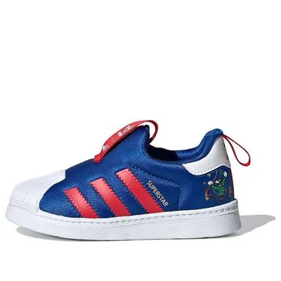 Adidas Originals (td) Adidas Disney X Superstar 360 Infant 'goofy - Blue'