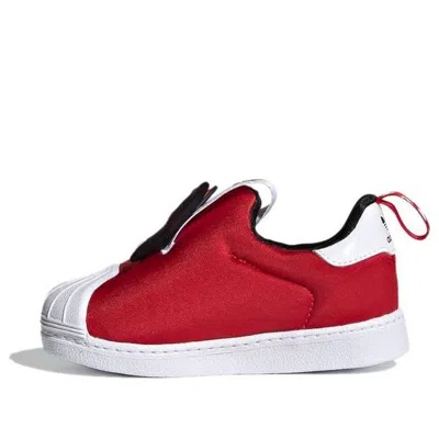 Adidas Originals (td) Adidas Disney X Superstar 360 X'minnie Mouse Bow' In Red