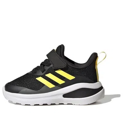 Adidas Originals (td) Adidas Fortarun 'black Yellow' In Multi