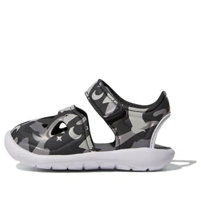 Adidas Originals (td) Adidas Fortaswim 2 I Camouflage Sandals 'black Grey White' In Multi