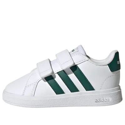 Adidas Originals (td) Adidas Grand Court 'white Green' In Multi