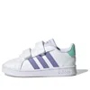 Adidas Originals (td) Adidas Grand Court 'white Purple Mint'