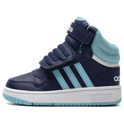 Adidas Originals (td) Adidas Hoops Mid 'navy Baby Blue'