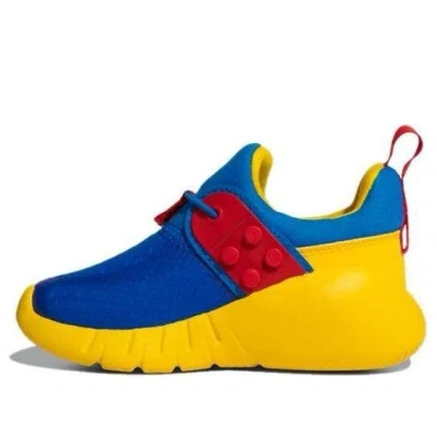 Adidas Originals (td) Adidas Lego X Rapidazen J 'shock Blue Equipment Yellow' In Multi