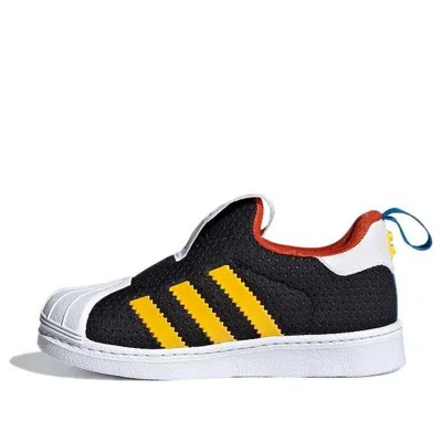 Adidas Originals (td) Adidas Lego X Superstar 360 'black Green'