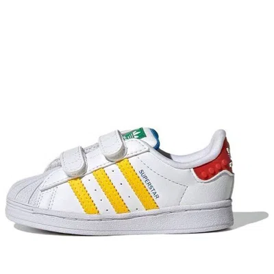 Adidas Originals (td) Adidas Lego X Superstar 'white Pantone'