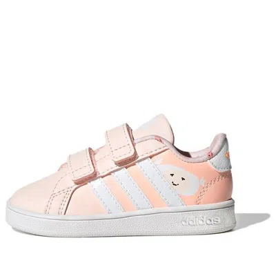 Adidas Originals (td) Adidas Neo Grand Court 'pink White' In Multi