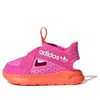 Adidas Originals (td)  360 Red Sandals In Multi