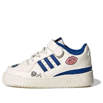 Adidas Originals (td)  Forum Low El I Shoes White/blue In Multi