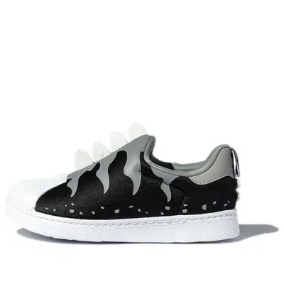 Adidas Originals (td)  Infant Superstar Skate Shoes In Black