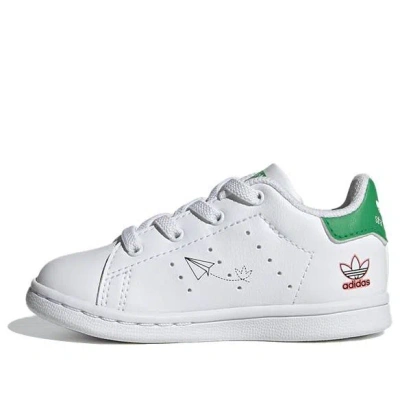 Adidas Originals (td)  Stan Smith 'white Green Orange' In Multi