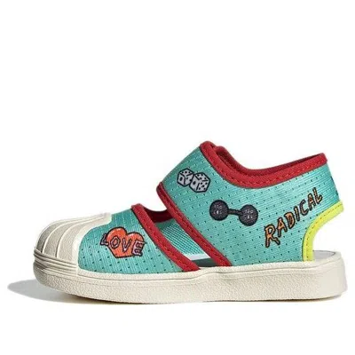 Adidas Originals (td)  Superstar 360 Sndl I Primeblue 'green Red'