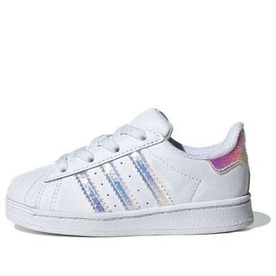 Adidas Originals (td)  Superstar El I In White