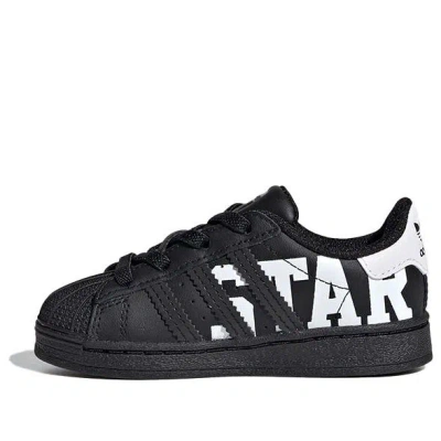 Adidas Originals (td)  Superstar El I In Black
