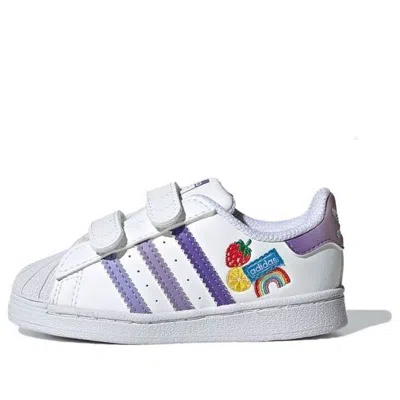 Adidas Originals (td)  Superstar 'white Light Purple'