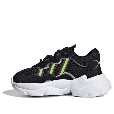 Adidas Originals (td) Adidas Ozweego 'core Black Solar Green'
