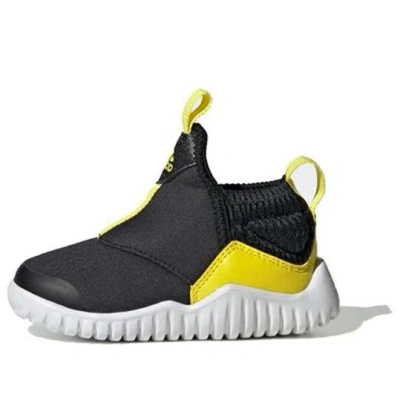 Adidas Originals (td) Adidas Rapidazen I 'black Yellow' In Animal Print
