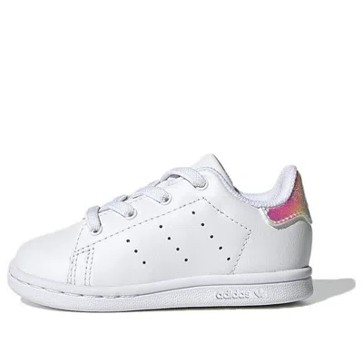 Adidas Originals (td) Adidas Stan Smith Infant 'iridescent' In White