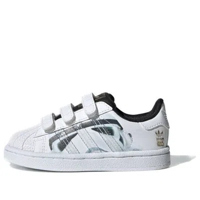 Adidas Originals (td) Adidas Star Wars X Superstar Cf I 'stormtrooper' In White