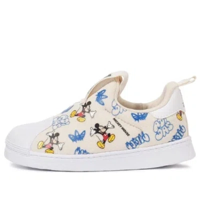 Adidas Originals (td) Adidas Superstar 360 'disney Mickey - Beige' In Nude