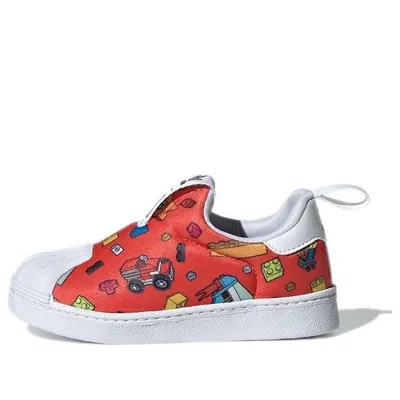 Adidas Originals (td) Adidas Superstar 360 X Lego 'all Over Print' In Multi