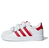 Adidas Originals (td) Adidas Superstar Cf I 'scarlet' In White