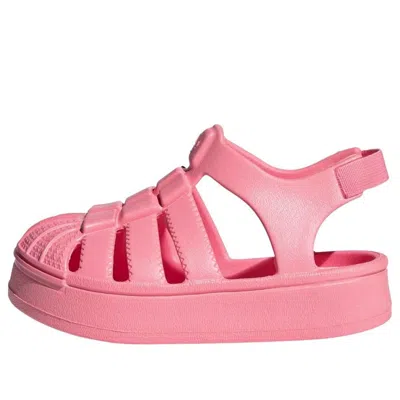 Adidas Originals (td) Adidas Superstar Sandals 'semi Pink Spark'