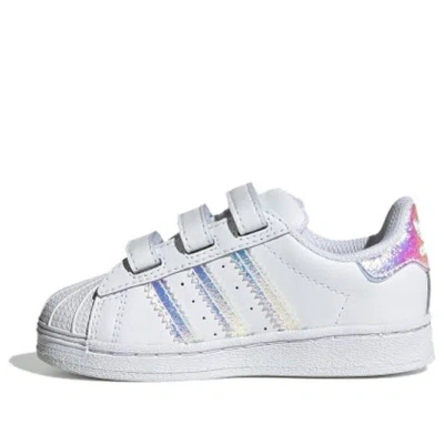 Adidas Originals (td) Adidas Superstar Shoes 'cloud White Metallic Silver'