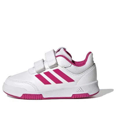 Adidas Originals (td) Adidas Tensaur Hook And Loop 'white Team Real Magenta'