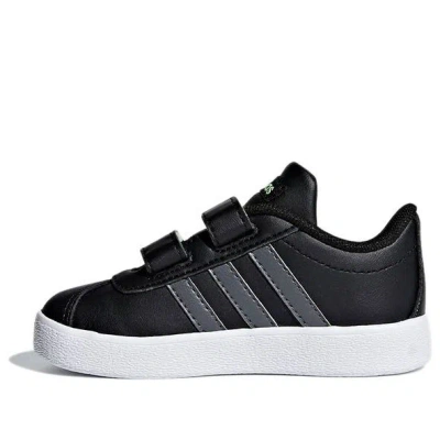 Adidas Originals (td) Adidas Vl Court 2.0 'black Grey White'