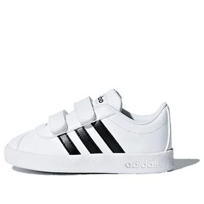 Adidas Originals (td) Adidas Vl Court 2.0 'white Black'
