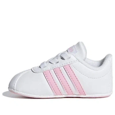 Adidas Originals (td) Adidas Vl Court 2.0 'white Pink'