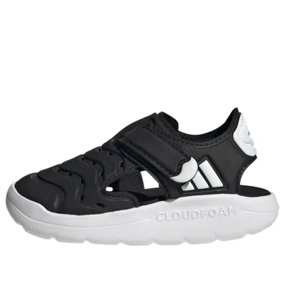 Adidas Originals (td) Adidas Water Sandal 2 Sandals 'black Cloud White' In Multi