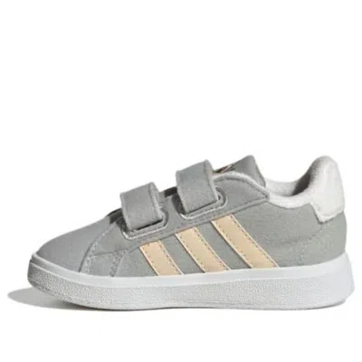 Adidas Originals (td) Adidas X Disney Grand Court I 'bambi' In Silver