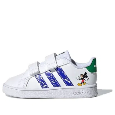 Adidas Originals (td) Adidas X Disney Grand Court 'mickey And Minnie Mouse'