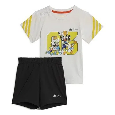 Adidas Originals (td) Adidas X Disney Mickey Mouse Summer Set 'white Black'