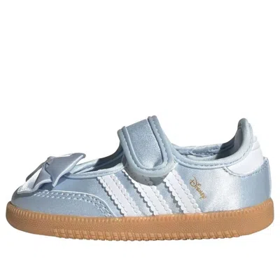 Adidas Originals (td) Adidas X Disney Sambe Jane 'crystal Sky Cloud White' In Blue