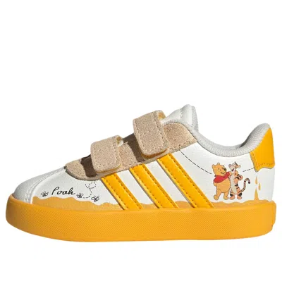 Adidas Originals (td) Adidas X Disney Vl Court 3.0 'off White Crew Yellow Core Black'